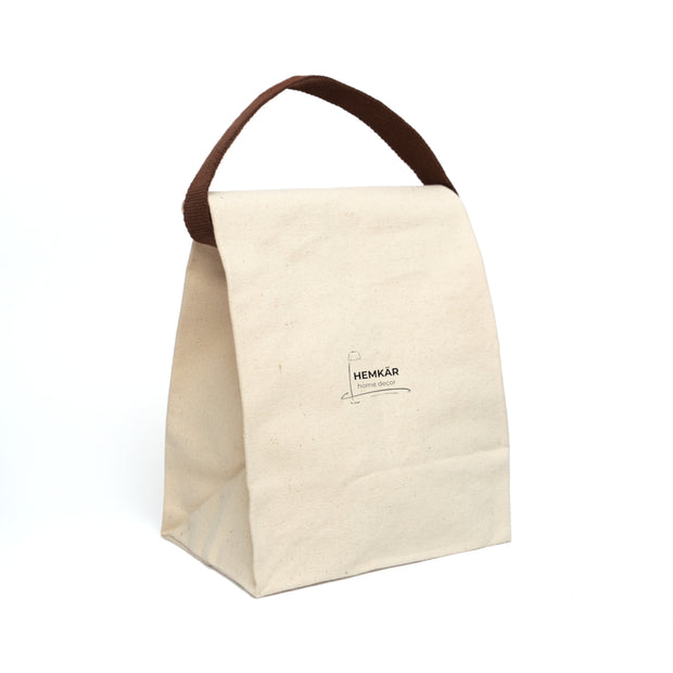 Hemkär Canvas Lunch Bag With Strap