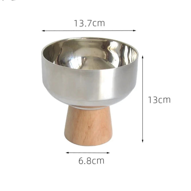 Nordic Ins Style Swedish Stainless Steel Storage Plate