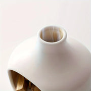 Elegant Ceramic Palo Santo & Sage Burner with Chimney