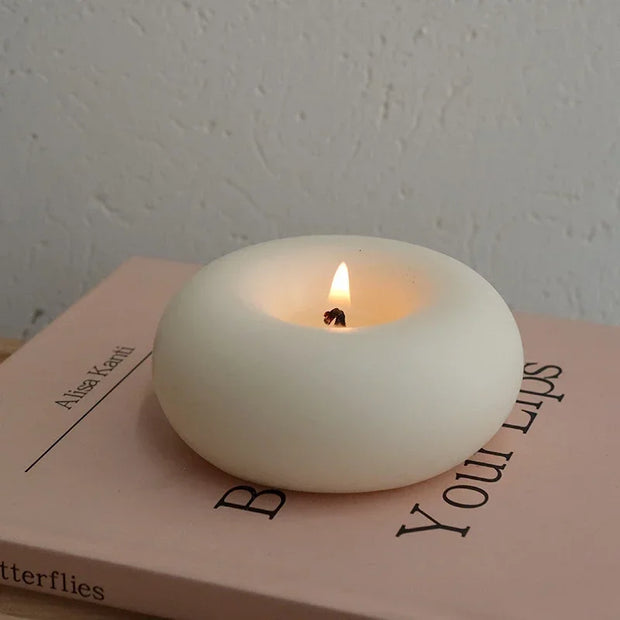 Exquisite Donut-Shaped Scented Candles