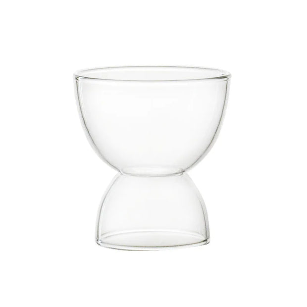 clear clear goblet glass